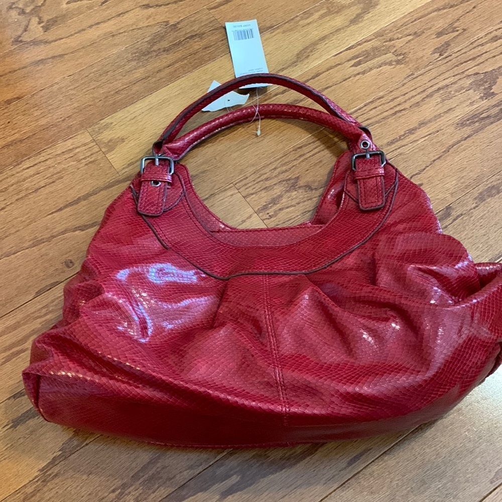 Mondani New York red handbag new with tags